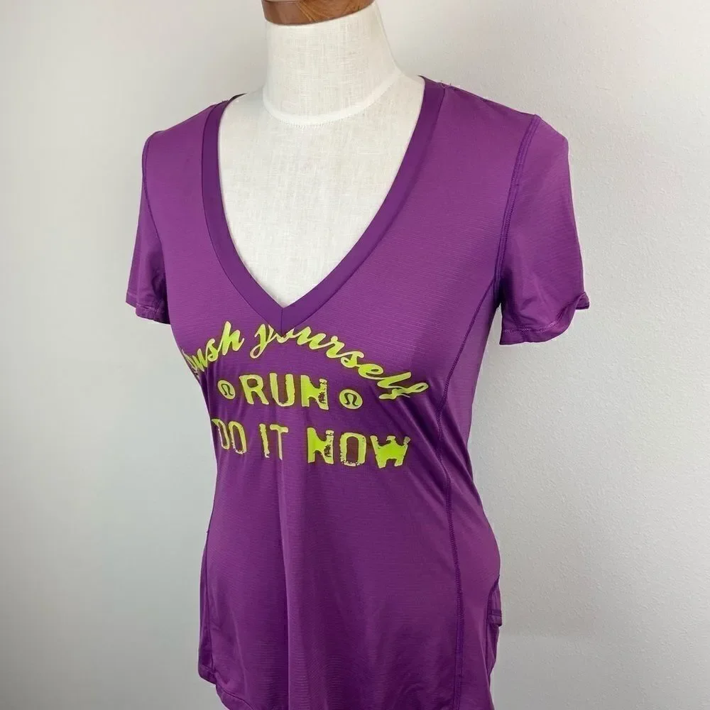 Lululemon Push Yourself Run Tee